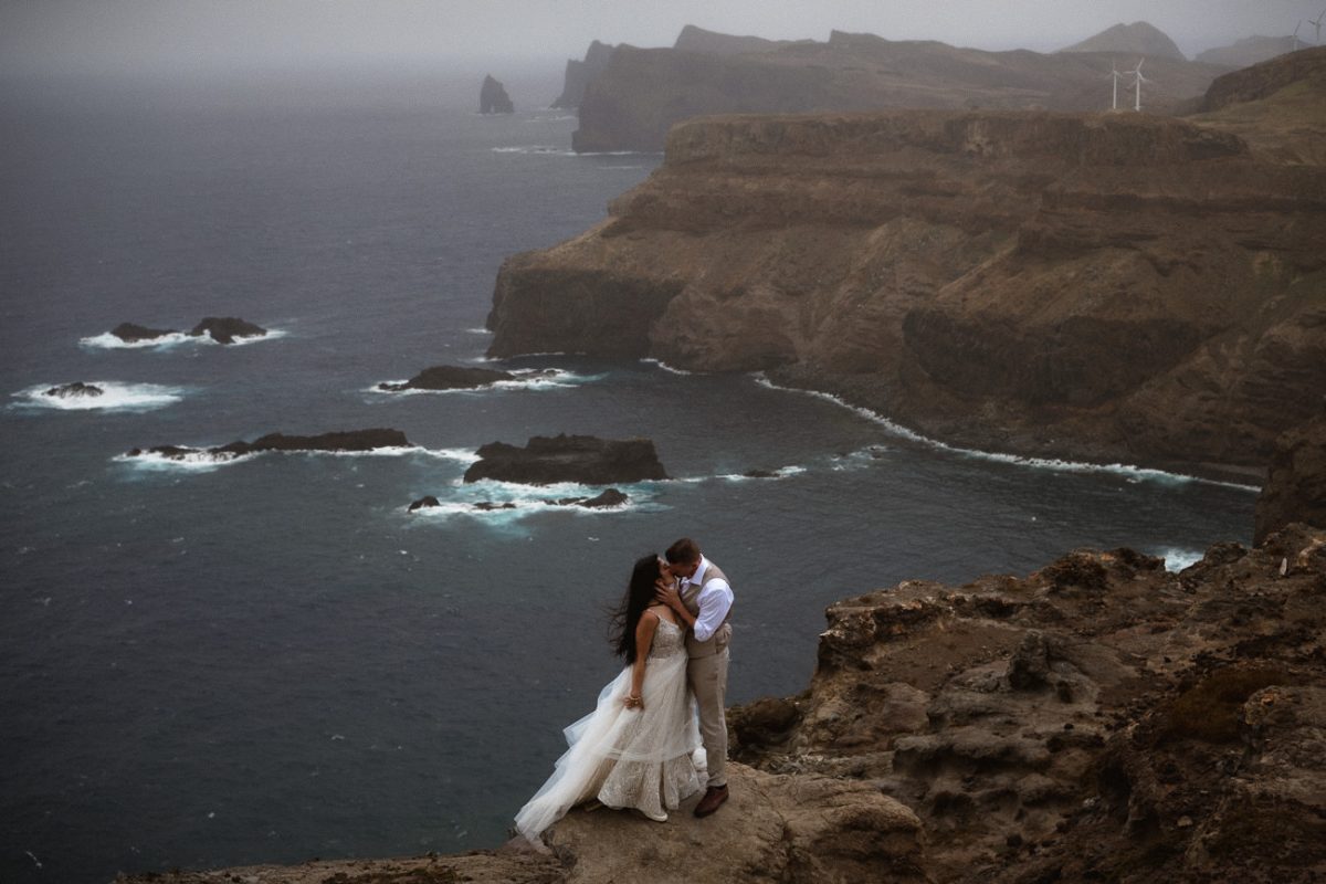 Rainy Summer Elopement in Madeira